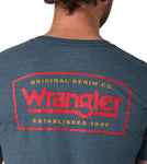 Wrangler Mens Original Denim Co T-Shirt - 112325753