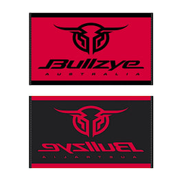 Bullzye Logo Towel - Red