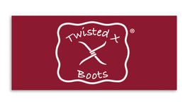 Twisted X Logo Sticker