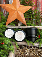 Made at the ranch Christmas candle samples