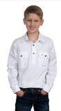 JUST COUNTRY
Boy's - Lachlan - 1/2 Button
30303WHT-XSML.