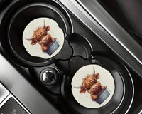 Water resistant car cup holders