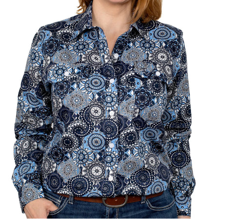 JUST COUNTRY
Women's - Abbey - Full Button
WWLS2271 navy