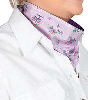 Scarf double sided Carlee Just Country Carlee Double Sided Scarf - Lavender Posey/Purple