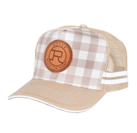 Roper Trucker Cap Mini Plaid