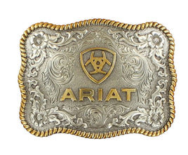 Ariat Antique Silver And Gold Buckle