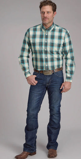 Roper Amarillo collection plaid shirt