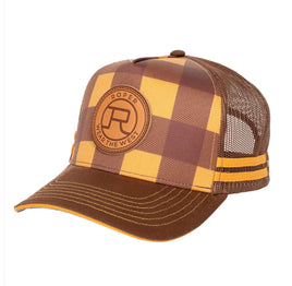 Roper Trucker Cap Plaid