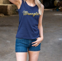 Wrangler Womens Angelica Tank Navy