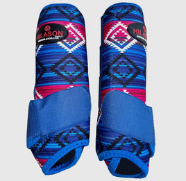 Hilton sports anti shock boots front and back