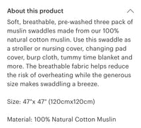 Swaddle 3 pack