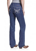 Wrangler Womens Ultimate Riding Jean - Q Baby Booty Up Wild Streak