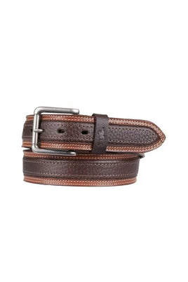 THOMAS COOK BROCK BELT - DARK TAN