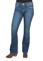 Pure Western Womens Willa Bootcut Jeans 32 Inch Leg