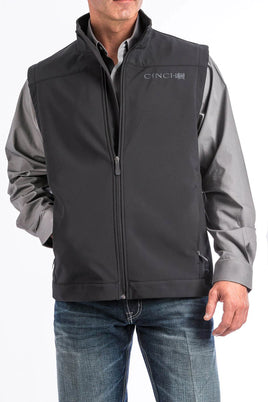 Cinch vest black