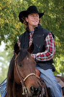 Cinch vest black