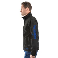 Wrangler Mens Logo Softshell Weatherproof Jacket