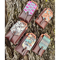 Mobile phone holder back cinch