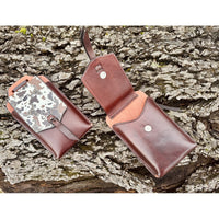 Mobile phone holder back cinch