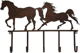 Running horses with hooks