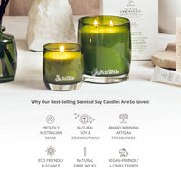 Urban Rituelle Lemongrass, Lemon Myrtle, Grapefruit & Eucalyptus
Scented Soy Candle | 140gm
