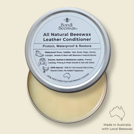 Bondi Beeswax All Natural Beeswax Leather Conditioner 100g