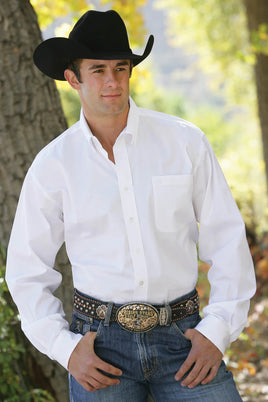 Cinch men’s Arena shirt white