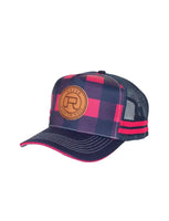 Roper Trucker Cap Plaid