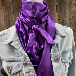 Solid Purple Wild Rag / Scarf WRS1