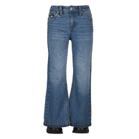 Pure Western Girl's Gia Boot Cut Jean - Retro Blue