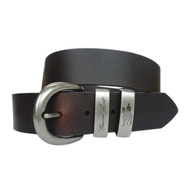 Twin keeper belt silver
