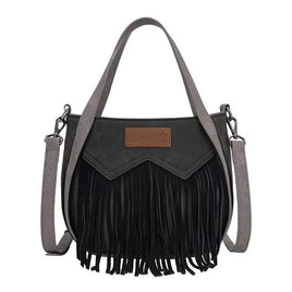 Wrangler Handbag Two Tone Fringe