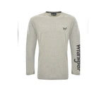 Men’s long sleeve logo tee grey marle xcp1568501