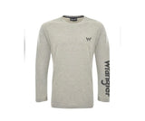 Men’s long sleeve logo tee grey marle xcp1568501