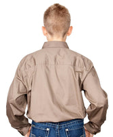 JUST COUNTRY
Boy's - Lachlan - 1/2 Button - 30303BWN