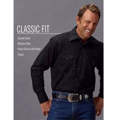 Wrangler classic sports fit arena shirt