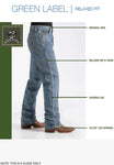 Cinch Mens Green Label Relaxed Fit Jean MB90530002