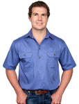 JUST COUNTRY
Men's - Adam - 1/2 Button Short Sleeve
10104BLU