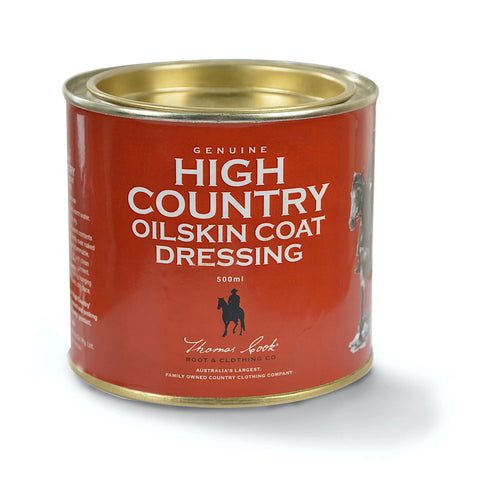 High country oil skin coat dressing