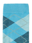 Ladies Bamboo Argyle Knee Hi Socks - 3 Pack