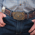 Montana silver smith belt buckle