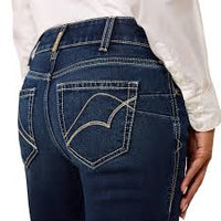 Ariat Womens Perfect Rise Acclimatize Straight Leg Jeans (10065884) Harper Sonoma
