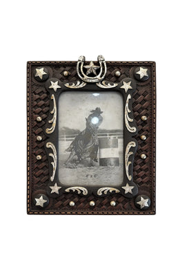 PURE WESTERN
PURE WESTERN HORSESHOE & STAR PICTURE FRAME P4S1904GFT