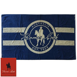 Thomas Cook Logo Towel Navy/Tan