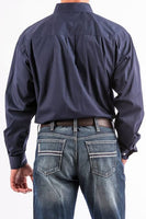 Cinch Men's Solid Navy  arena Shirt