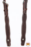 Hilason Leather Horse One Ear Headstall Working Tack Brown