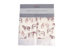 Wild Horse Cotton Muslin Security Baby Blankie