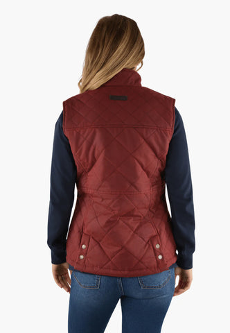 Womens Hazelbrooke Oilskin Vest