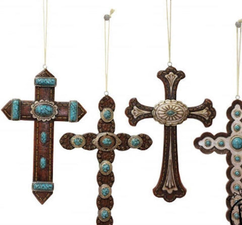 Western Cross Ornaments