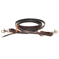 Western Horse American Leather Latigo Ends Roper Reins